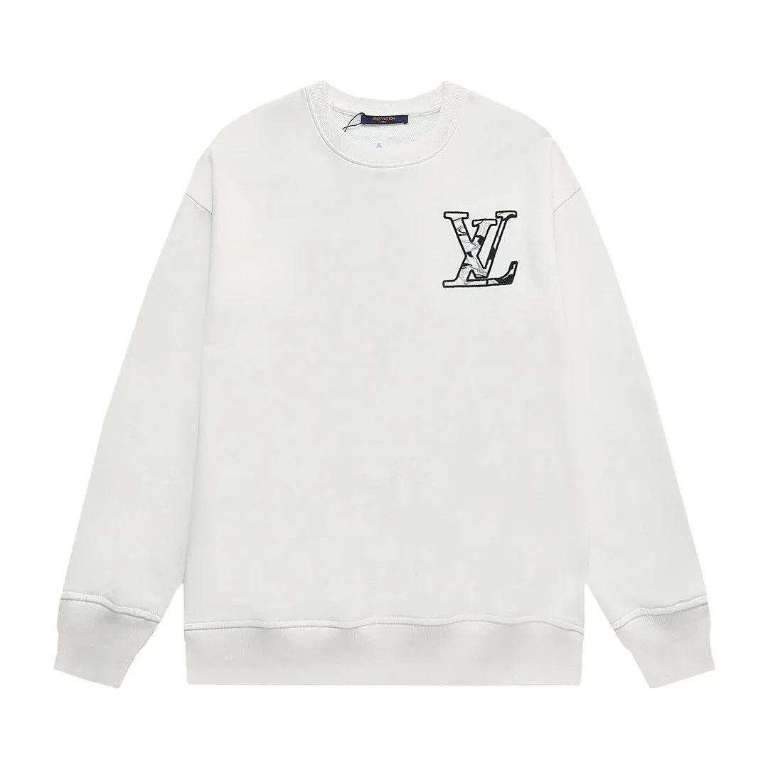 Louis Vuitton Louis Vuitton Monogram White Cotton Sweatshirt White