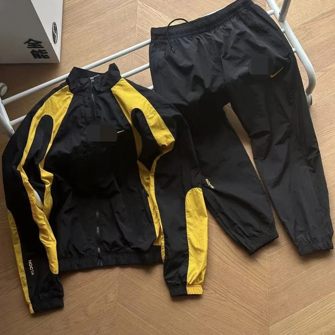 Nike Nike Black/Yellow Tracksuit Black