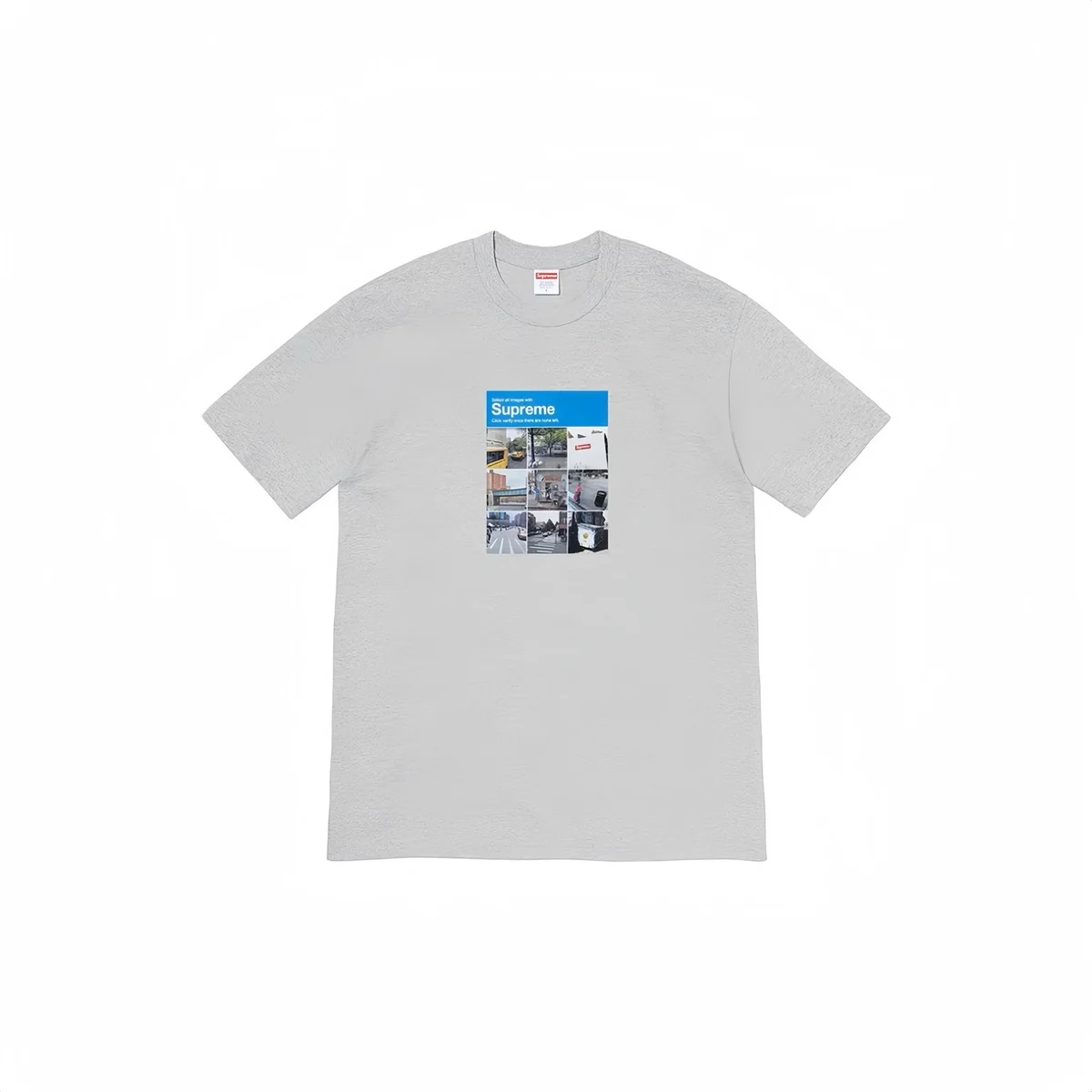 Supreme Supreme Grey 'Subject of Images' T-Shirt Grey - 1