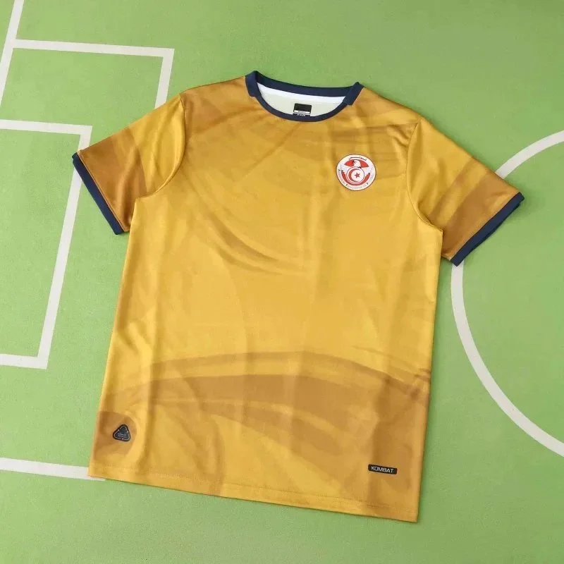 Other Unisex Yellow Sublimated Jersey Football Shirt Yellow - 1