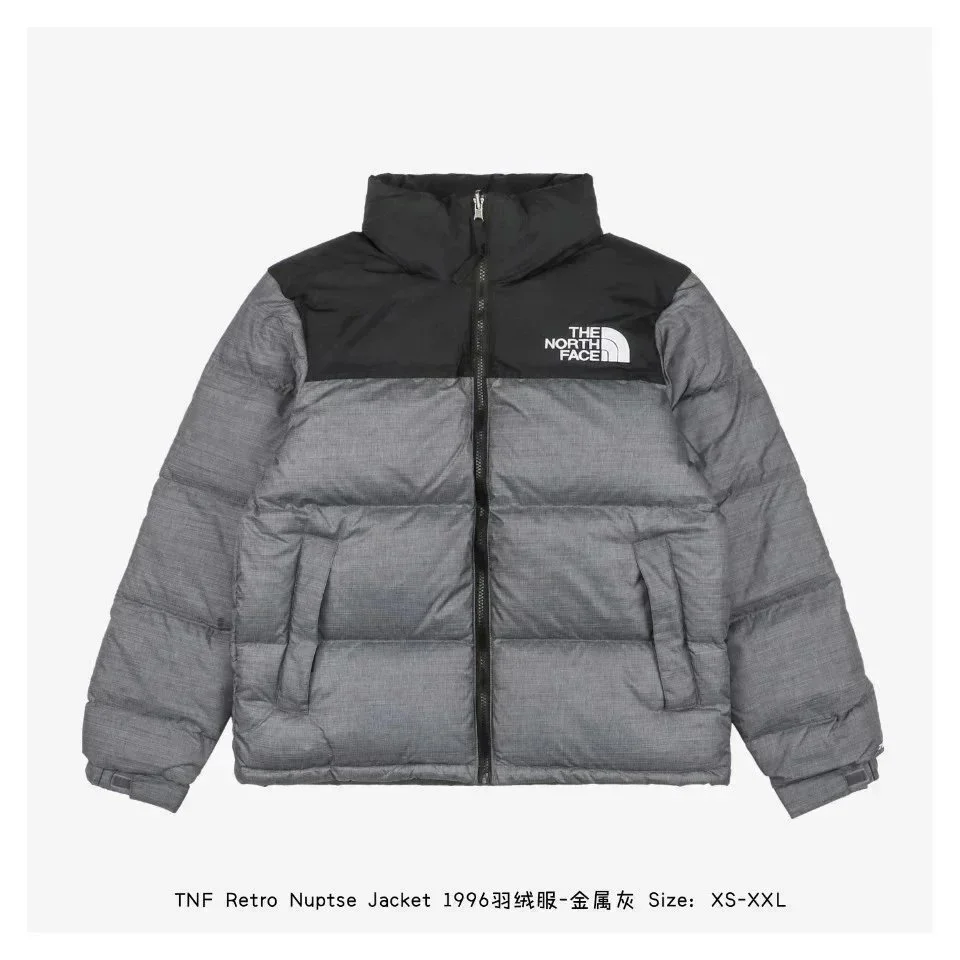 The North Face The North Face Nuptse Retro Jacket Metal Grey Grey - 1