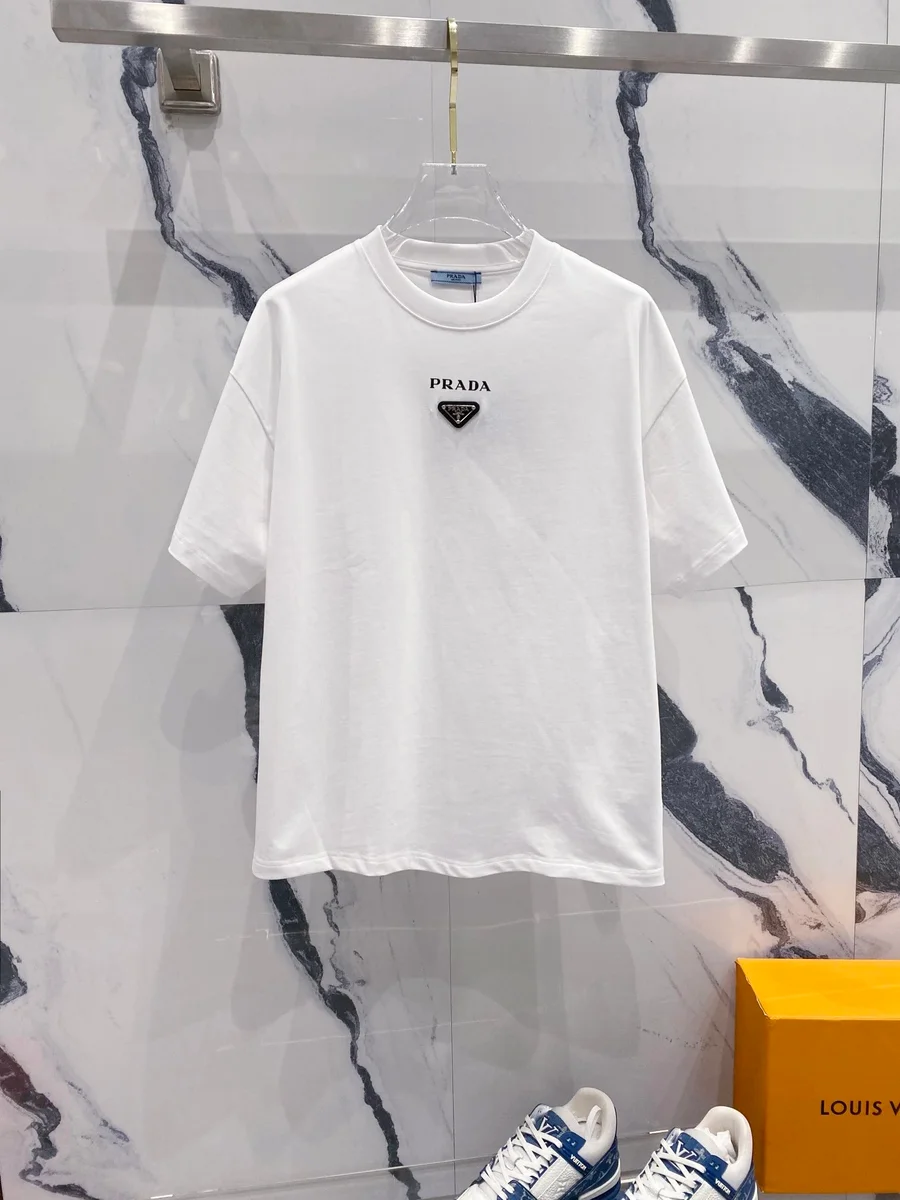 Prada Prada Classic Logo White T-Shirt White