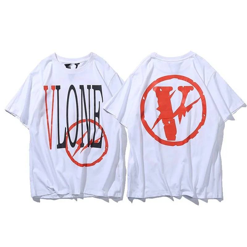 VLONE VLONE White T-Shirt with Logo Print White - 1
