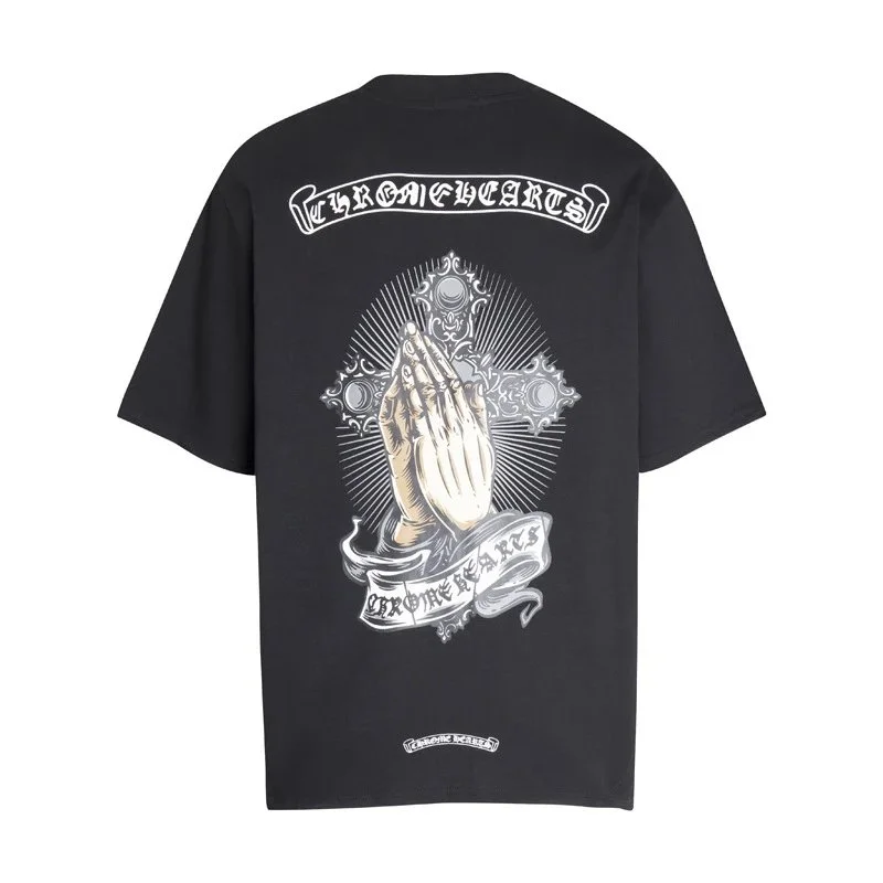 Chrome Hearts Chrome Hearts Cross Black/White T-Shirt Black