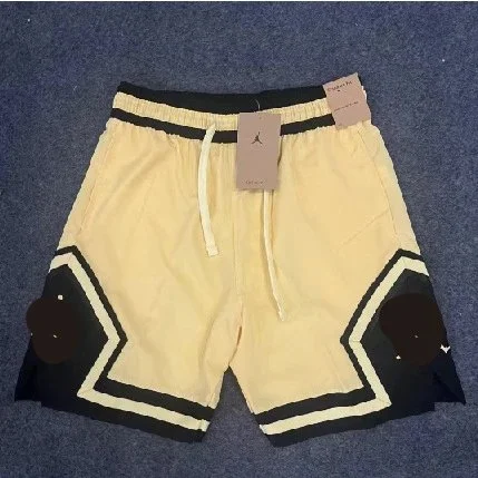 Other N019 Yellow Basketball Shorts Yellow - 1