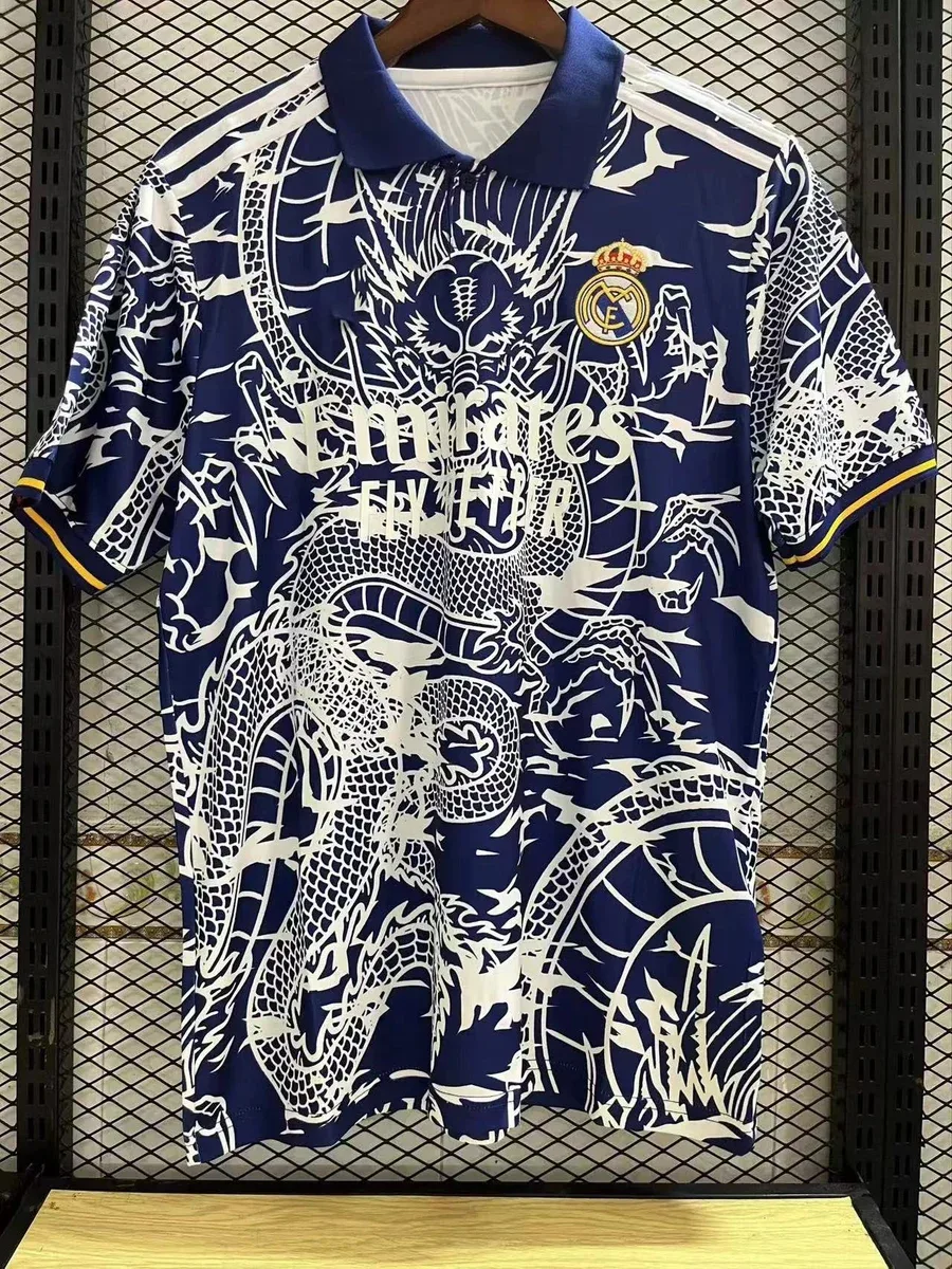 Adidas Adidas Real Madrid Blue Dragon Jersey Blue - 1