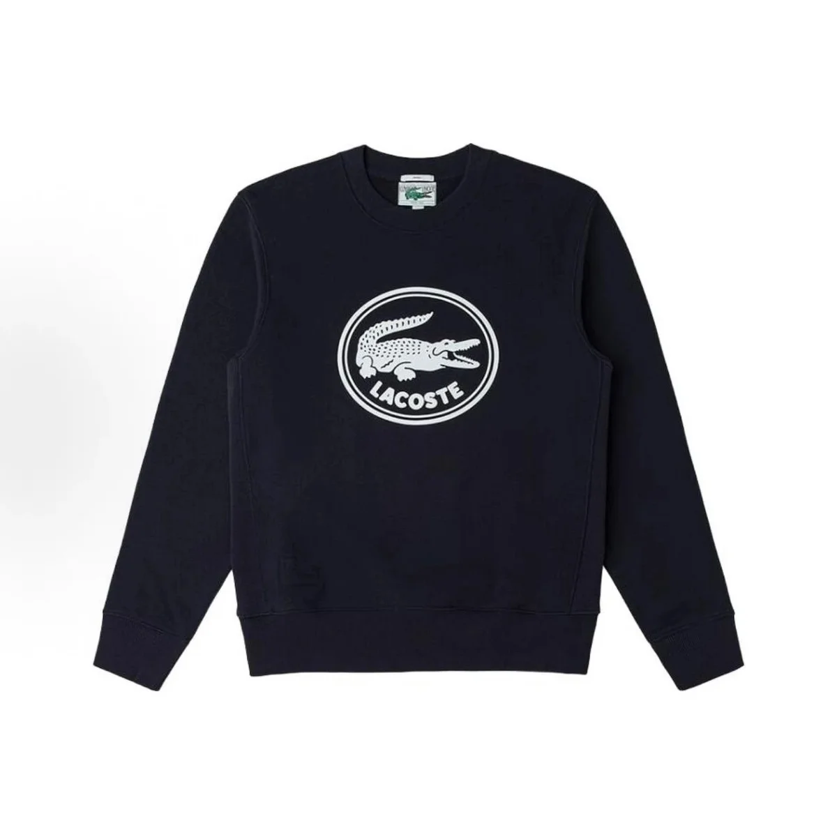 Lacoste Lacoste Classic Crocodile Crewneck Sweatshirt Navy Navy - 1