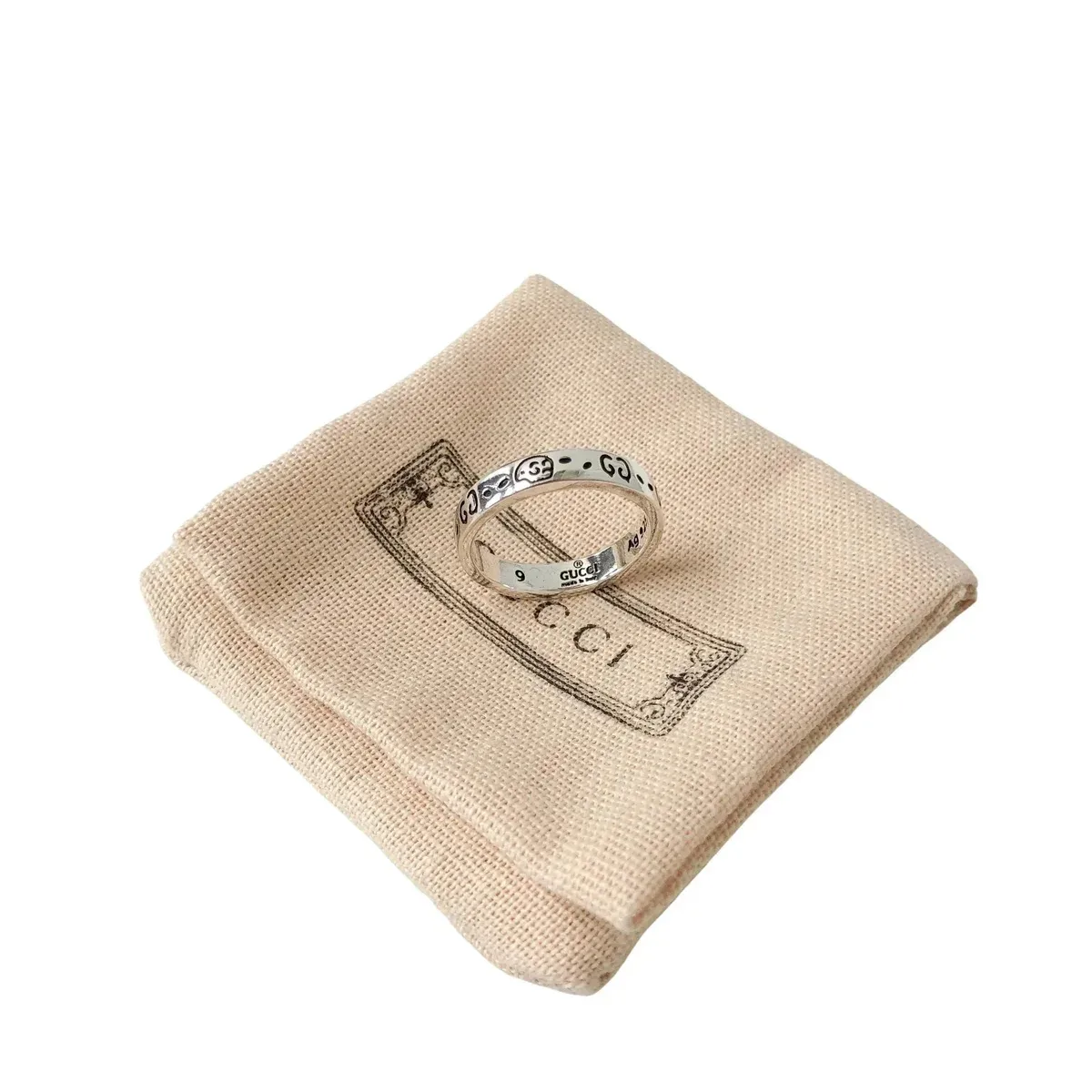 Gucci Gucci GG Marmont Ring Silver Jewelry Silver - 1