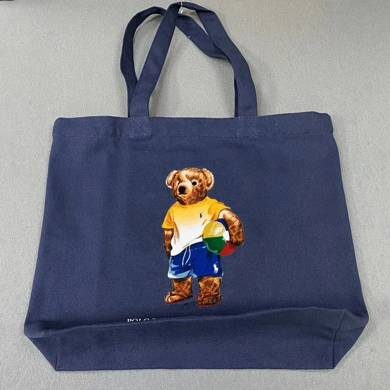 Polo Ralph Lauren Polo Ralph Lauren Polo Bear Navy Blue Tote Bag Navy - 1