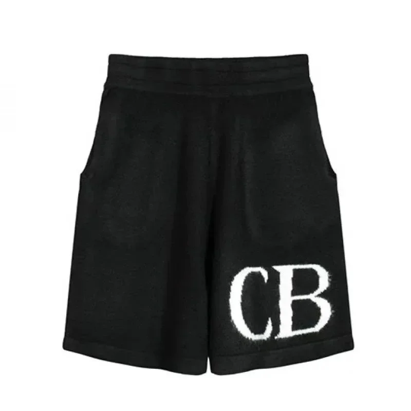 Other BB013 Black/White Logo Shorts Black - 1