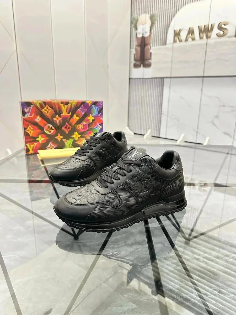 Louis Vuitton Louis Vuitton LV Trainer Triple Black Sneakers Black
