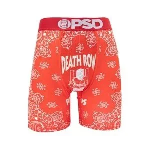 Other Death Row Underwear Boxer Briefs Red Red - 1