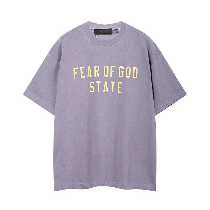 Fear of God Fear of God Lavender State T-Shirt Purple