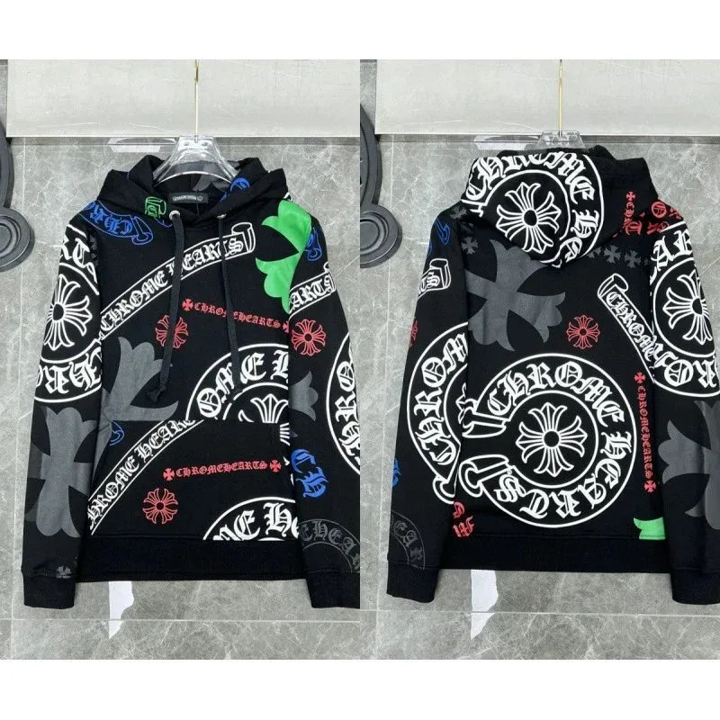 Chrome Hearts Chrome Hearts CH Cross Black Hoodie Black
