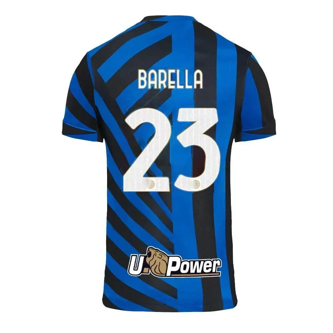 Other Inter Milan Barella 23 Home Jersey Blue Black Soccer Shirt Blue - 1
