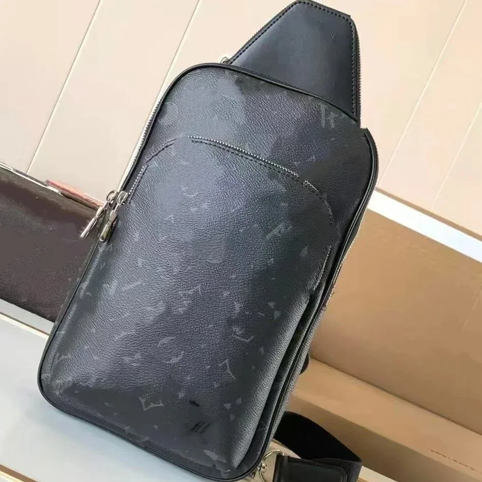 Louis Vuitton Louis Vuitton Pochette Style Three Black Shoulder Bag Black