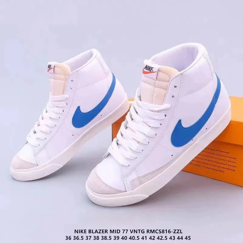 Nike Nike Blazer Mid 77 White/Sail/Blue Sneakers White