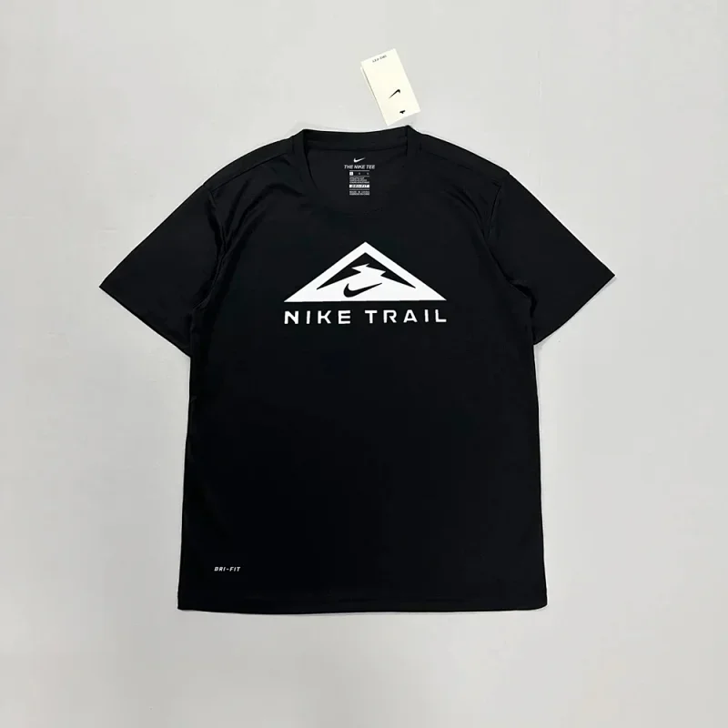 Nike Nike Trail Black Dri-FIT T-Shirt Black - 1