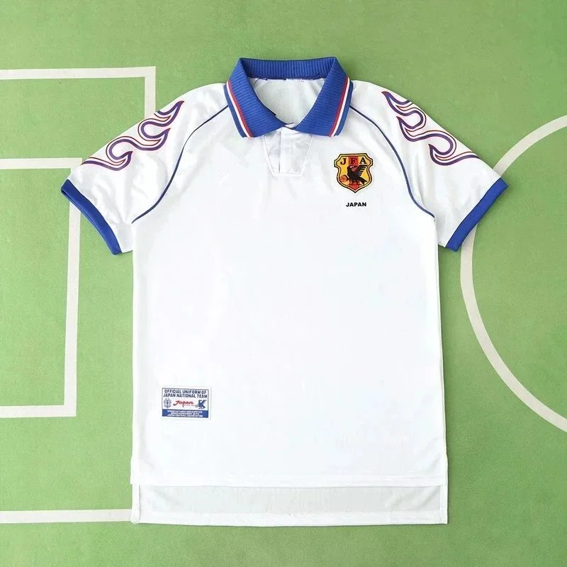 Other Japan National Team Jersey White Blue Rugby Stripe Polo White - 1