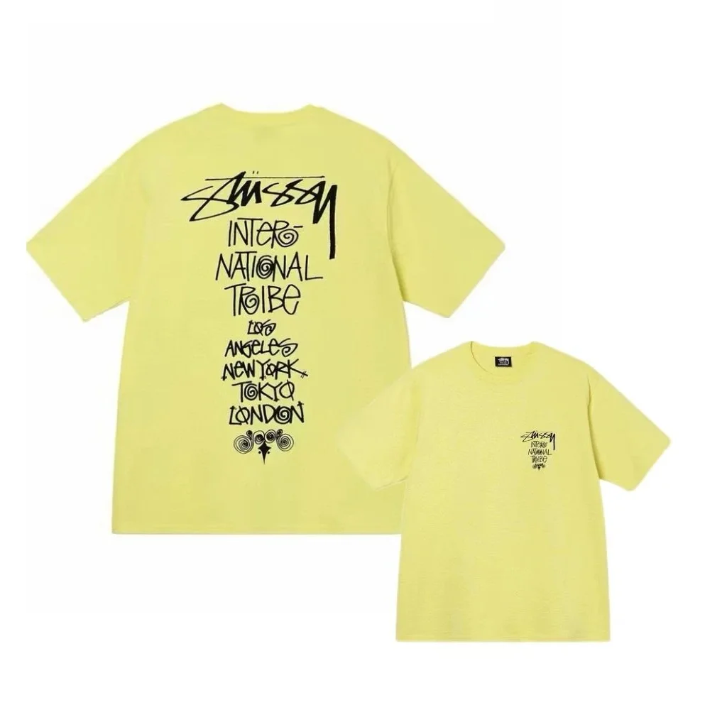 Stussy Stussy Stüssy International Tribe Lemon T-Shirt Yellow - 1