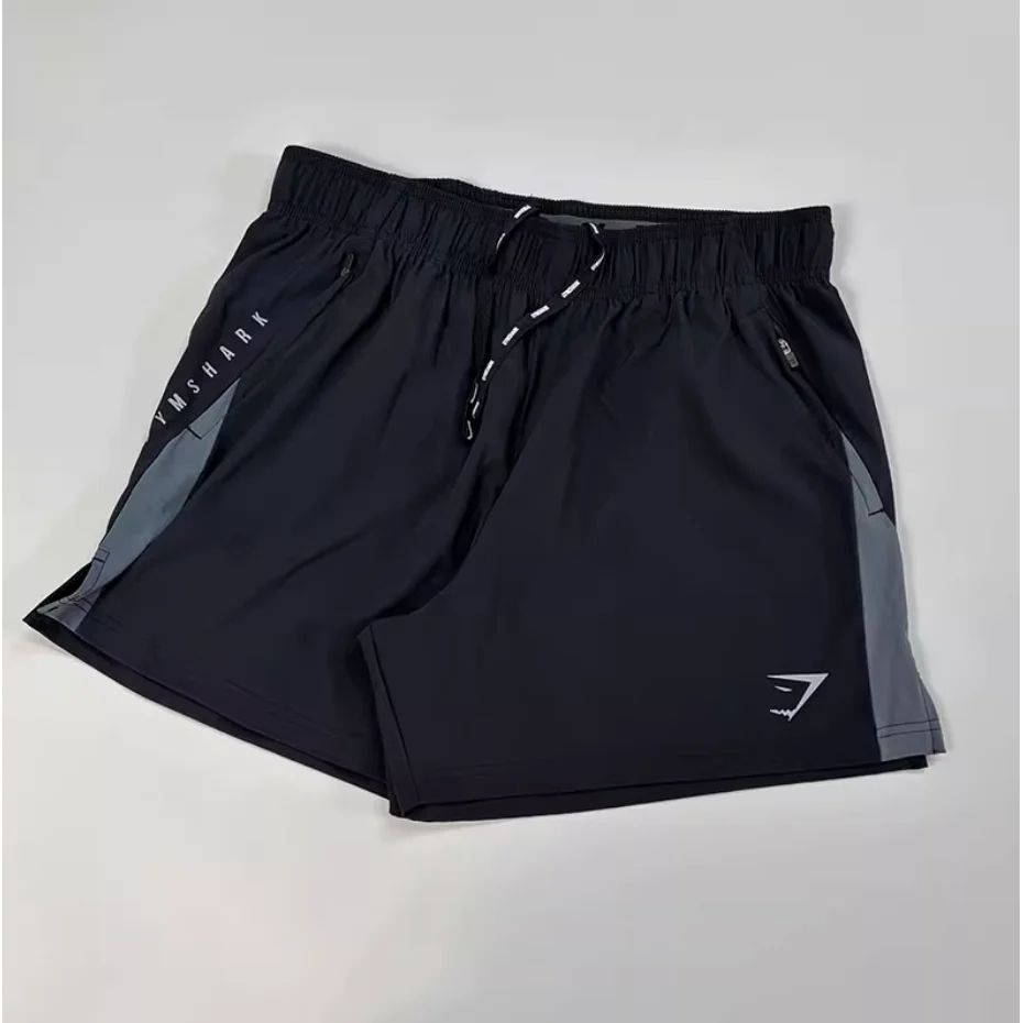 Other Gymshark Shorts Black Grey拼色-黑色 Athletic Shorts Black - 1