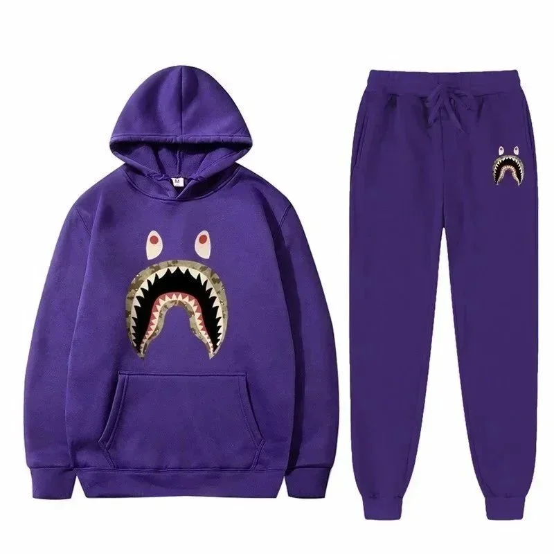 A Bathing Ape A Bathing Ape BAPE STA ABC Camo Purple Tracksuit Purple - 1