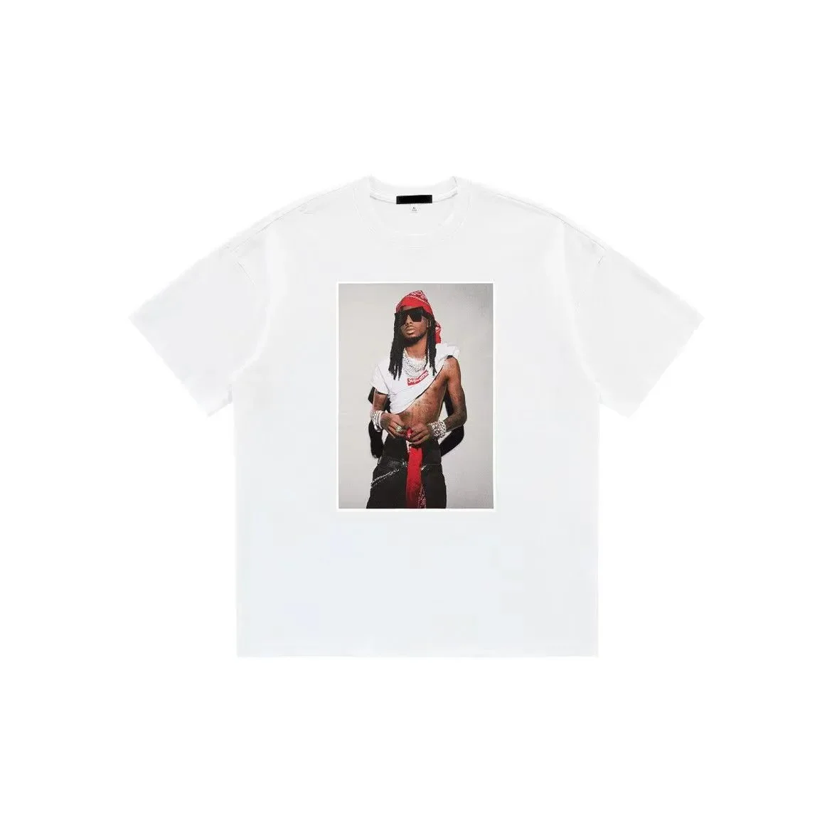 Other White Photo Print T-Shirt White - 1