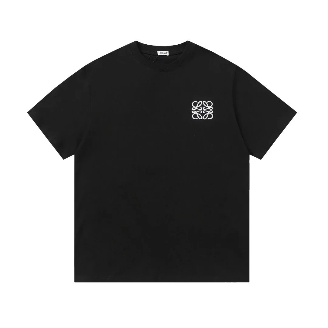 Loewe Loewe Anagram Black T-Shirt Black - 1