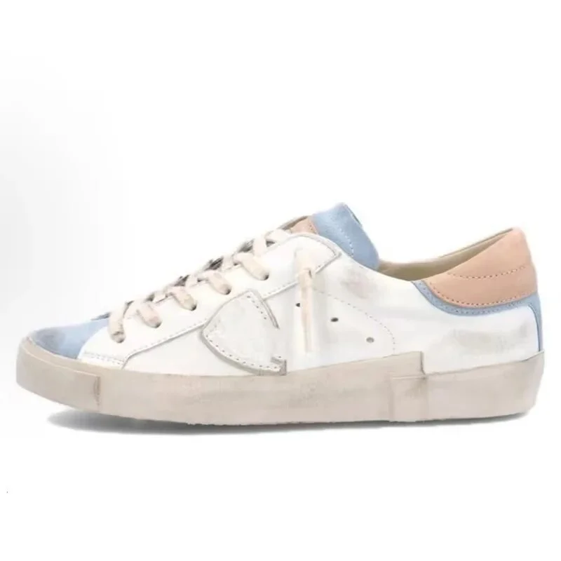 Philippe Model Blakey White/Pink/Blue Sneakers