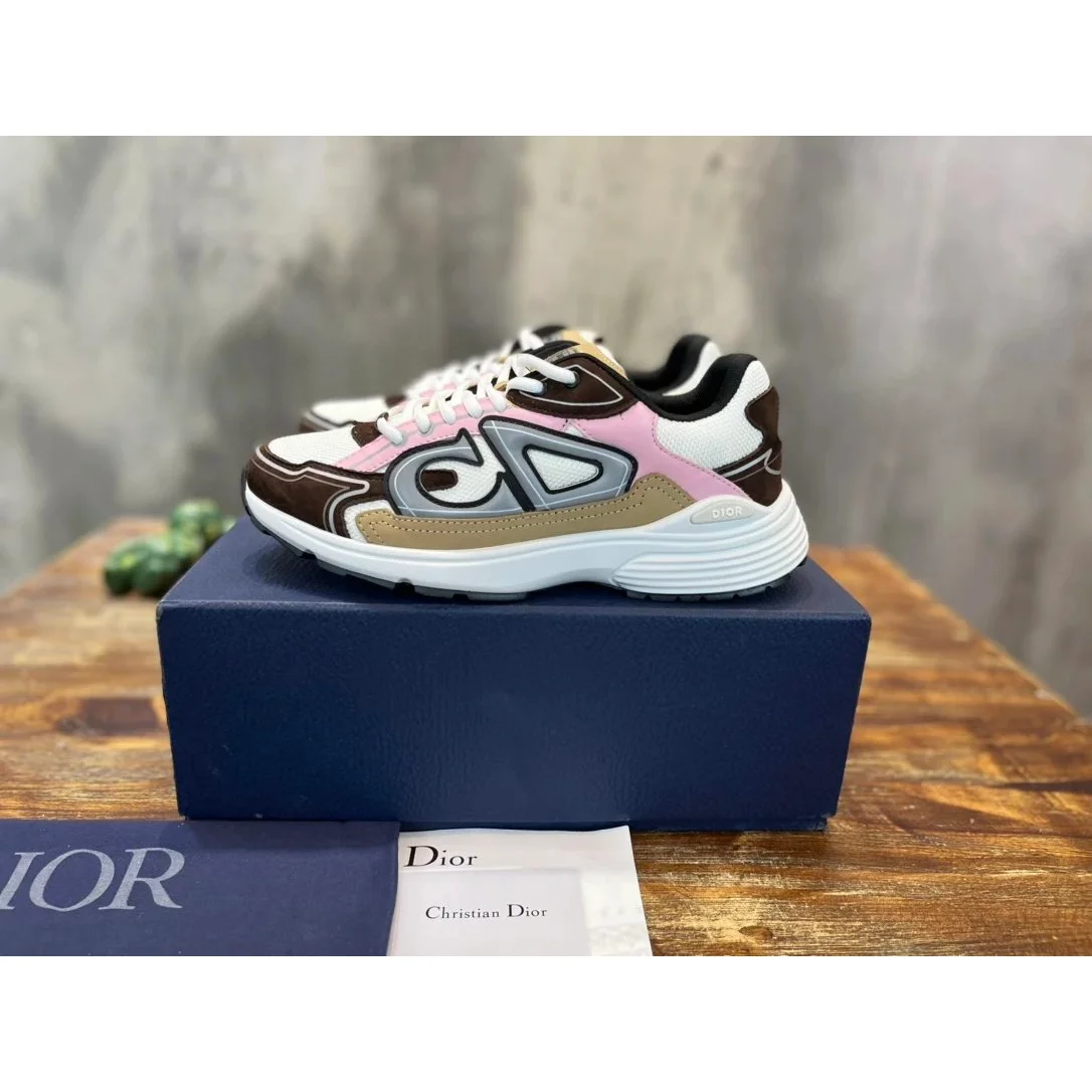 Dior Dior CD Logo Sneaker Brown/Pink/Beige Multicolor