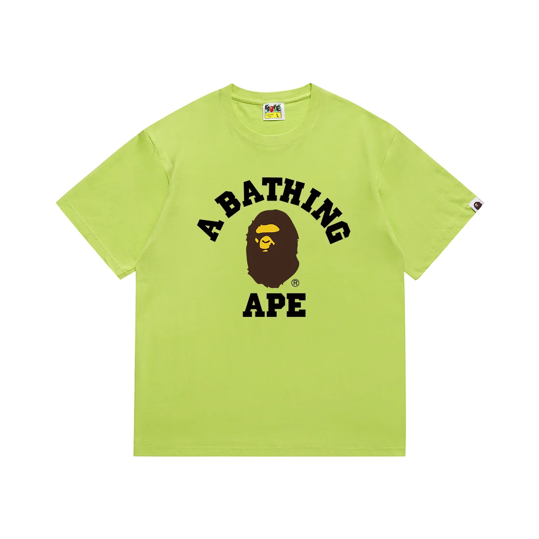 A Bathing Ape A Bathing Ape BAPE STA Lime Green T-Shirt Green - 1