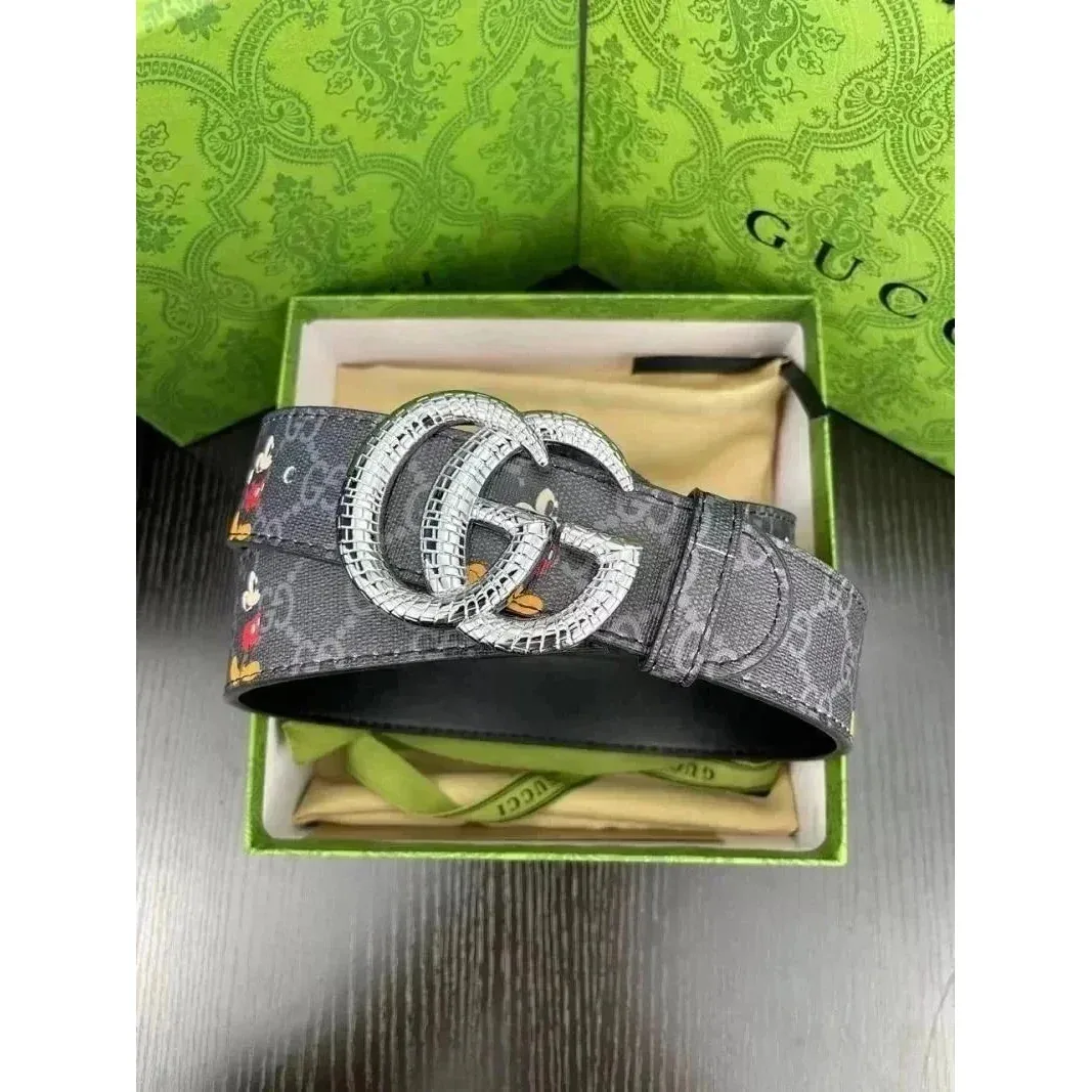 Gucci Gucci Disney Collection GG Belt Black Black - 1