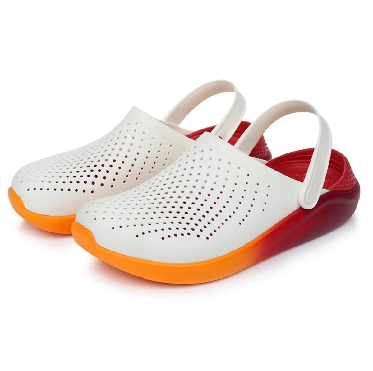 Crocs Crocs Classic Clog White/Orange Clog White - 1