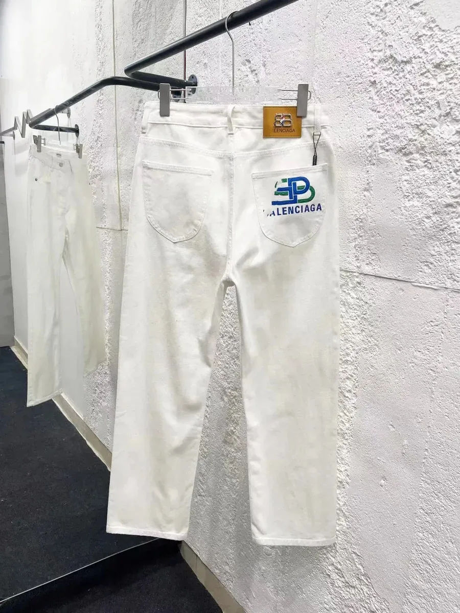Balenciaga Balenciaga White Denim Jeans White
