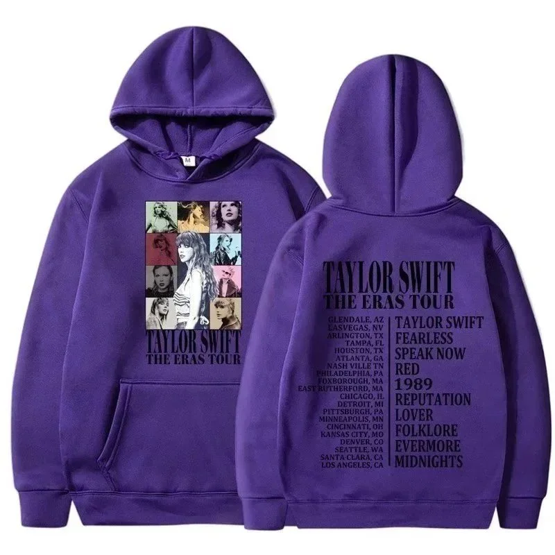 Other Taylor Swift The Eras Tour Purple Hoodie Purple - 1