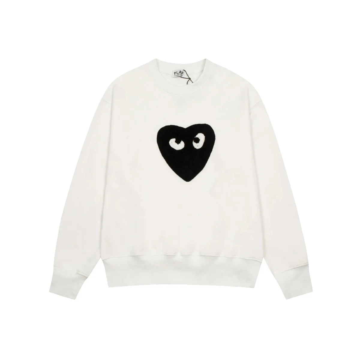 Comme des Garçons Comme des Garçons Play Heart Sweatshirt White White