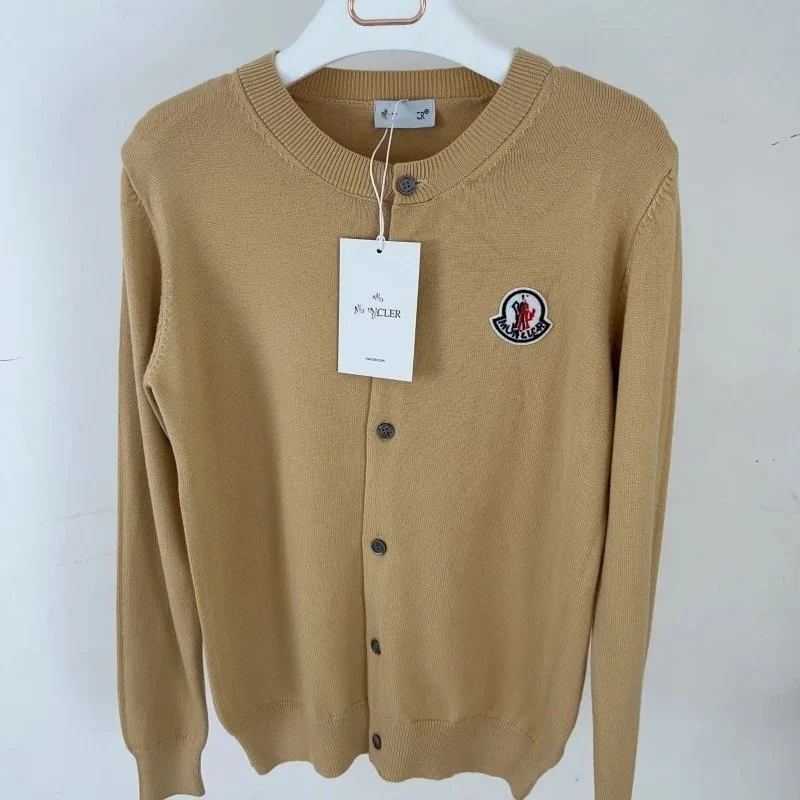 Moncler Camel Cardigan Sweater catalog image