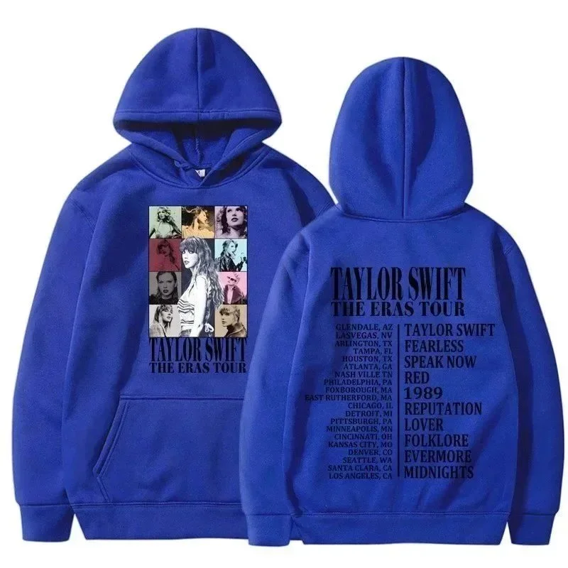 Other Taylor Swift The Eras Tour Blue Hoodie Blue - 1