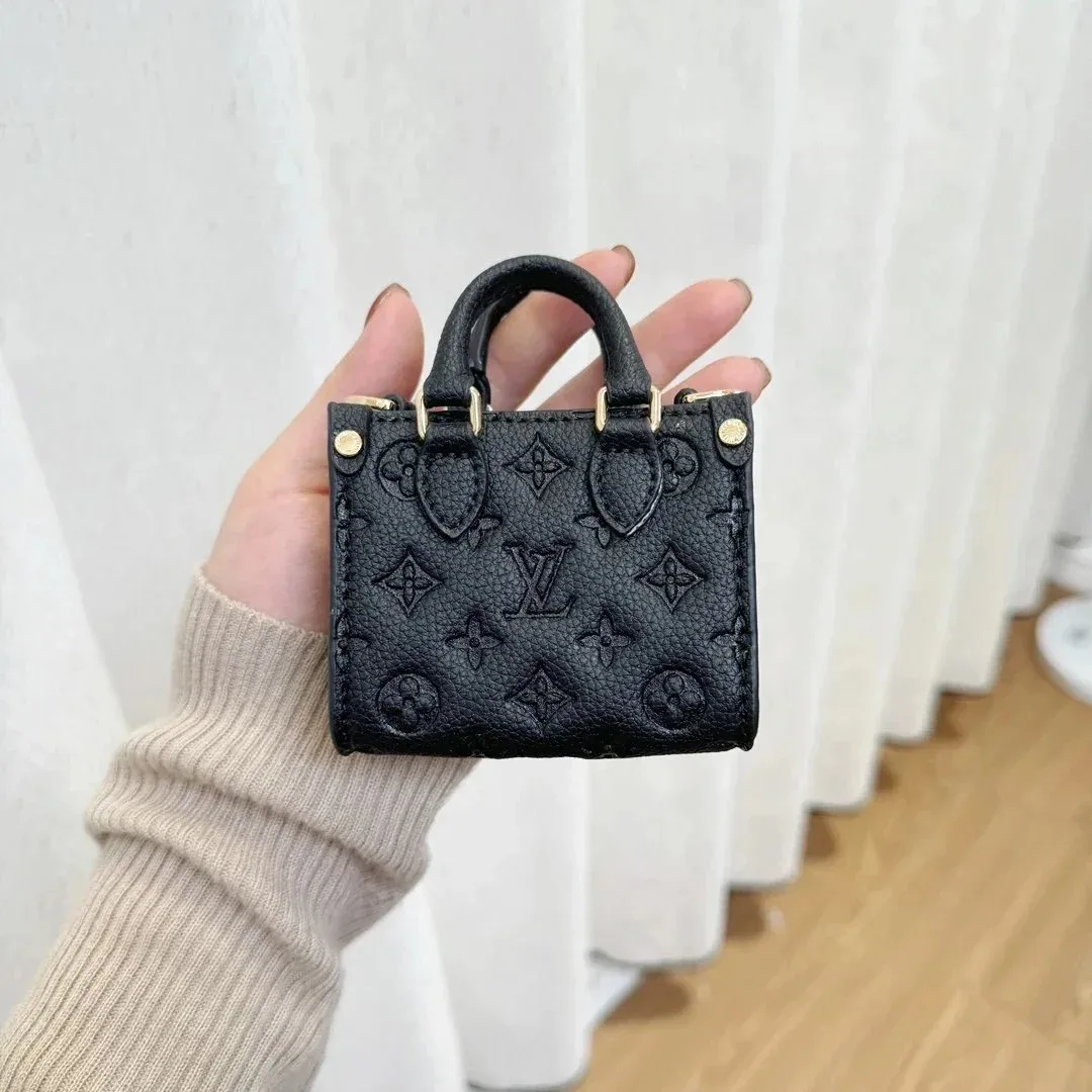 Louis Vuitton Monogram Mini Tote Black Handbag