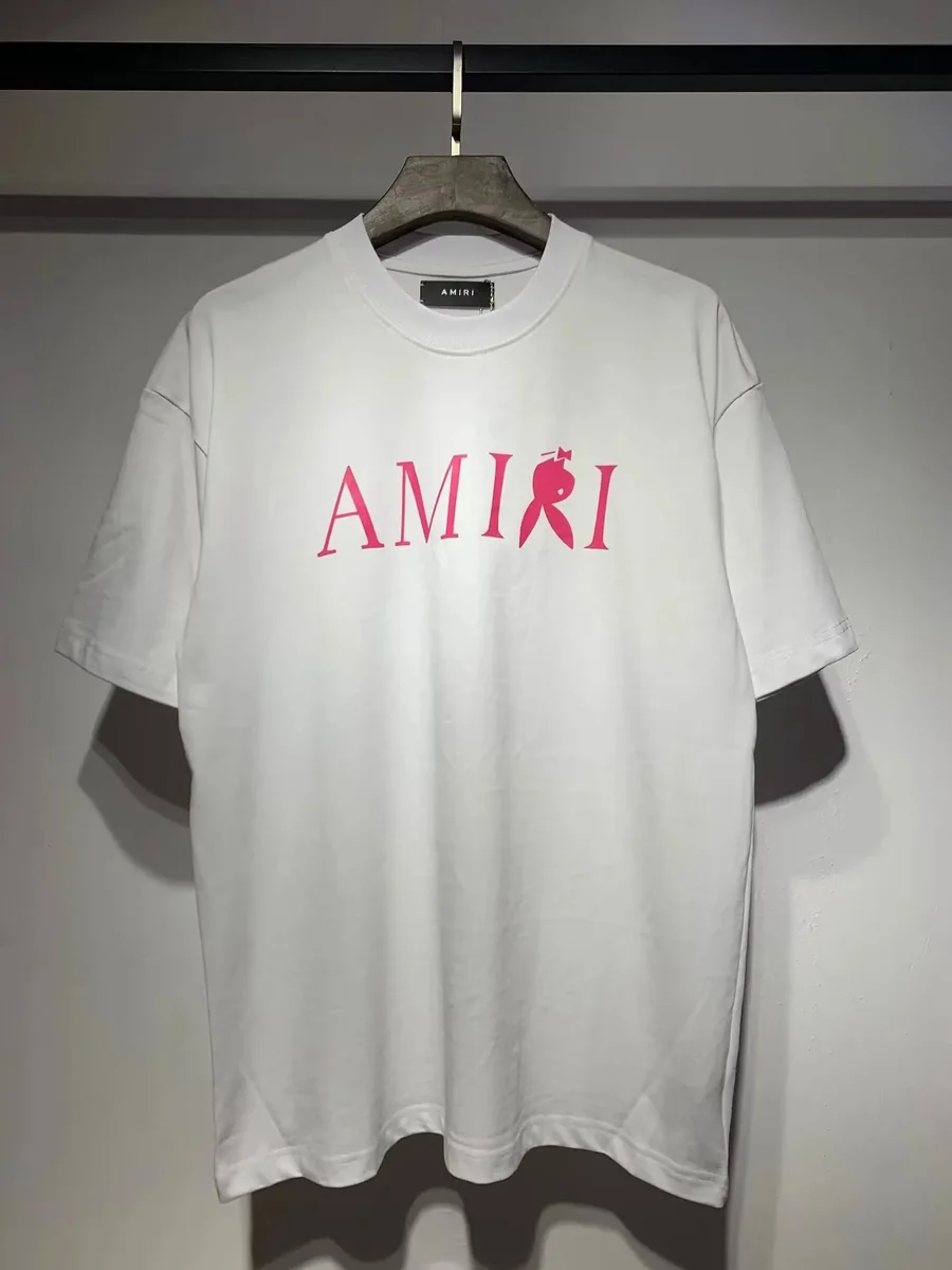 Amiri Amiri AMIRI Logo White T-Shirt White - 1