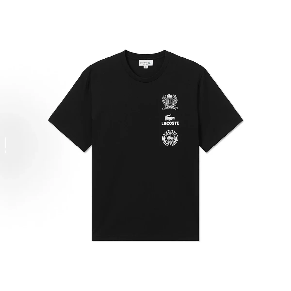 Lacoste Lacoste Black Classic Logo T-Shirt Black - 1