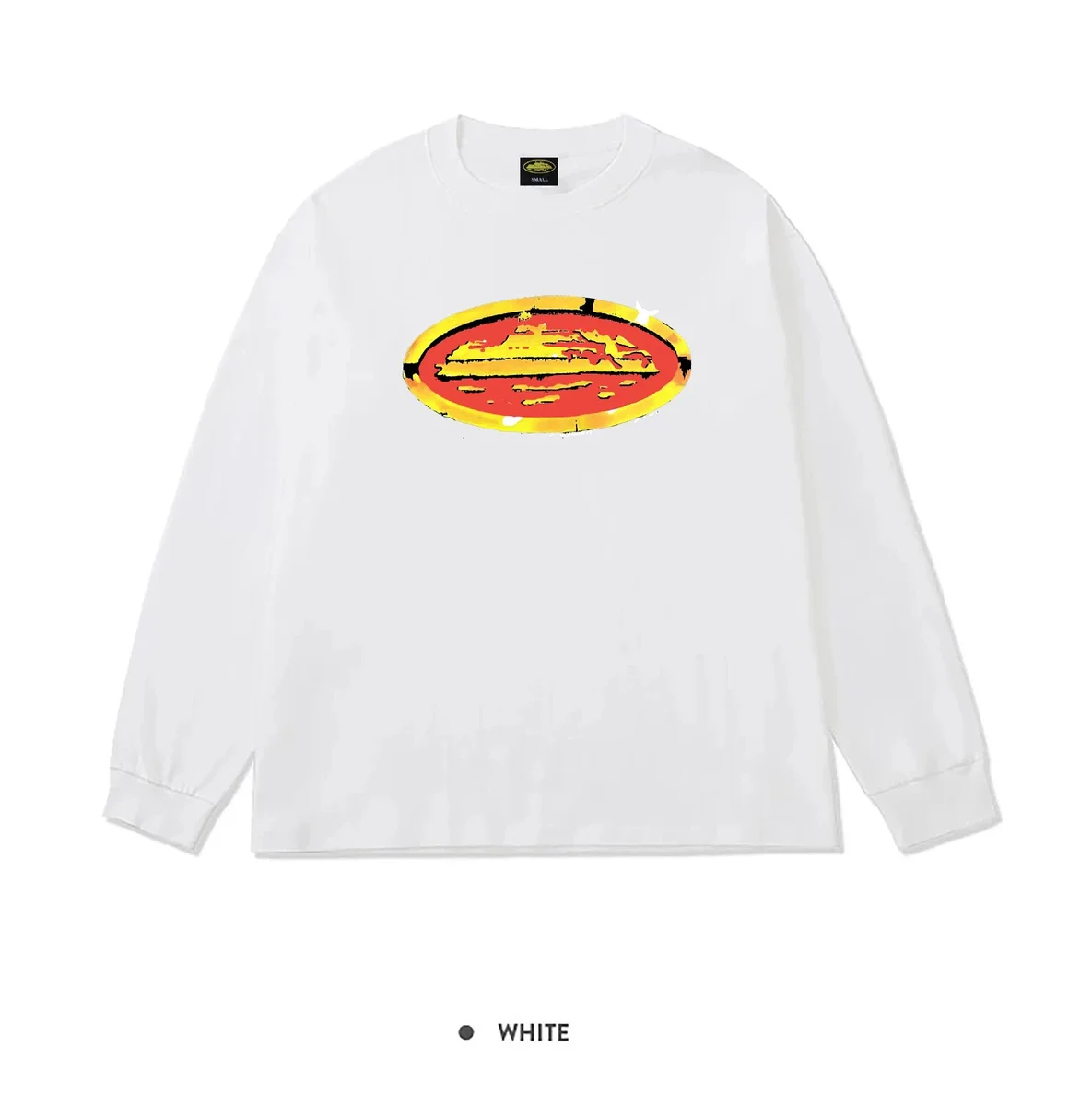 Other White Graphic Long Sleeve T-Shirt White - 1