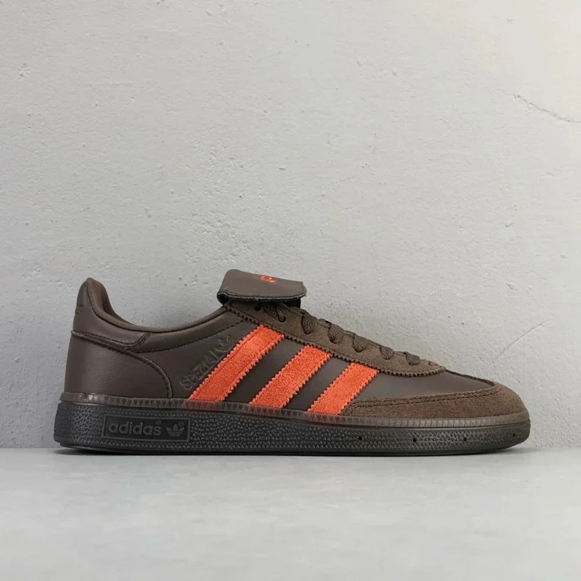 Adidas Adidas Handball Spezial Brown Orange Sneakers Brown - 1