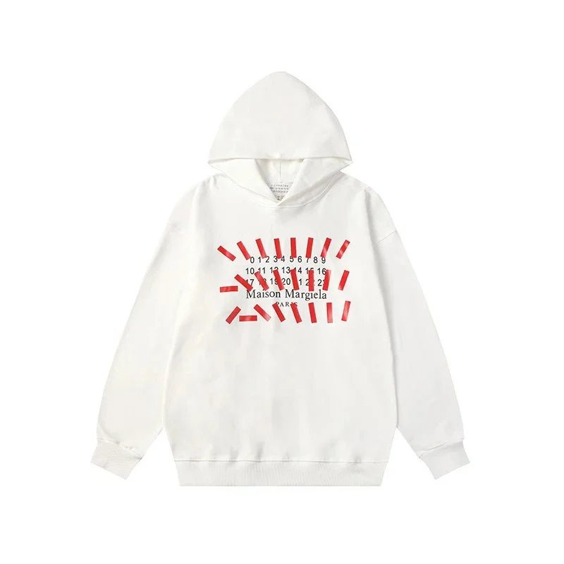 Maison Margiela Maison Margiela Replica White Hoodie White - 1