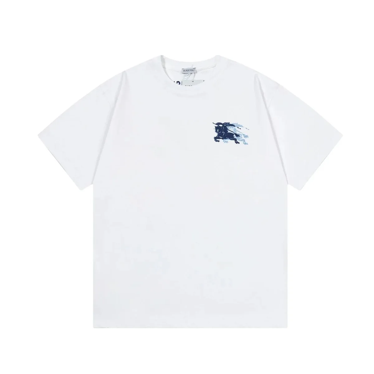 Burberry Burberry White Horse Logo T-Shirt White - 1