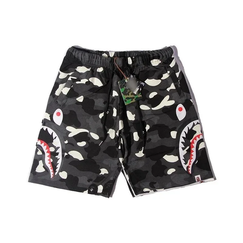 A Bathing Ape A Bathing Ape BAPE STA Camo Shark Shorts Multicolor - 1