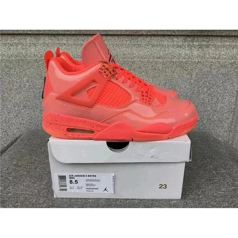 Jordan Jordan Air Jordan 4 Coral Sneakers Orange