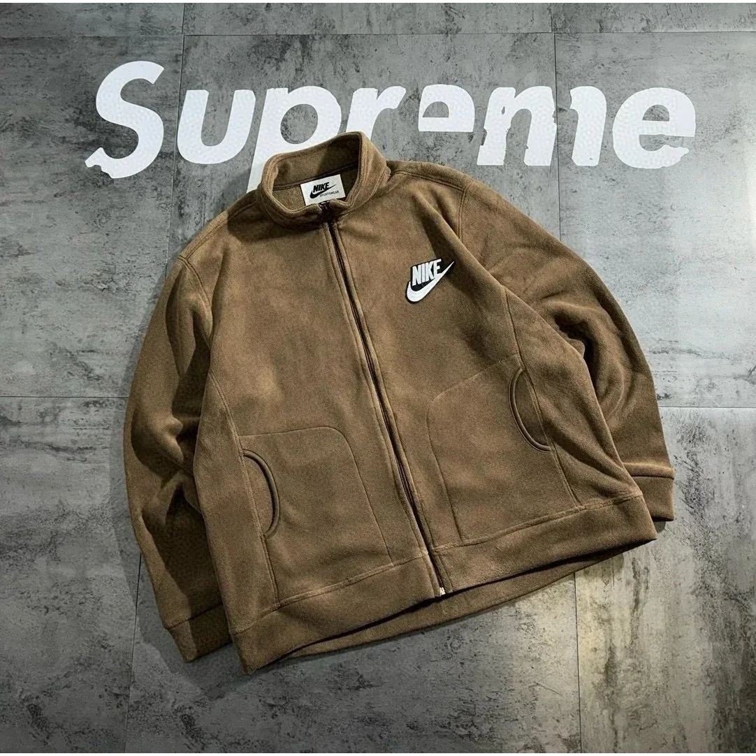 Nike Nike Tech Fleece Zip-Up Jacket Coffee Brown Brown