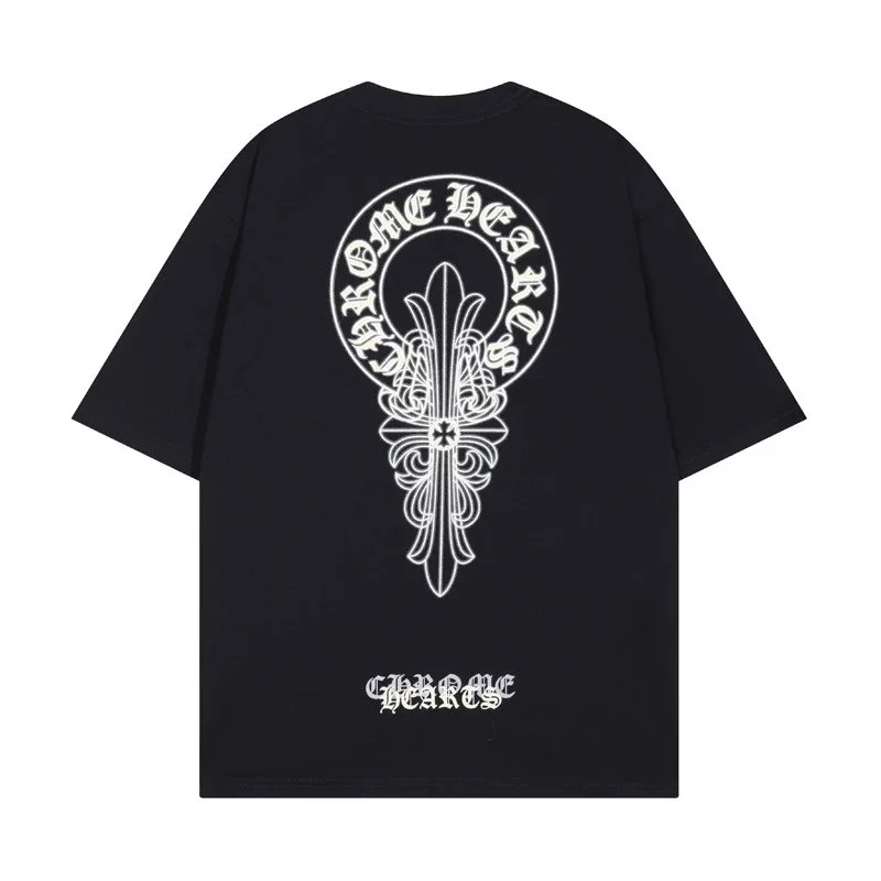 Chrome Hearts Chrome Hearts CH Cross Black/White T-Shirt Black