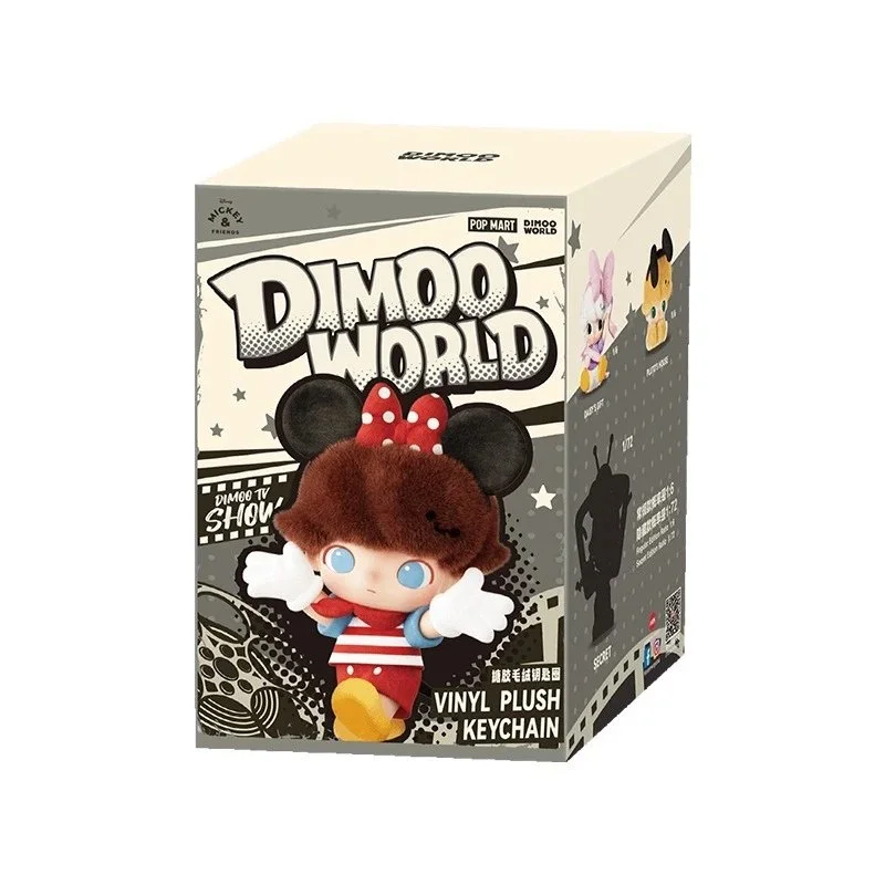 Pop Mart Pop Mart Dimoo World Vinyl Plush Keychain Multicolor - 1